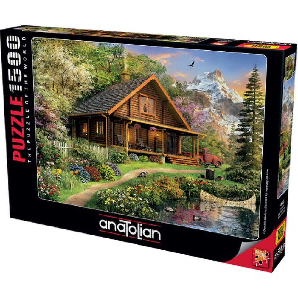 Anatolian 1500 Parça Puzzle / Bungalov - Kod 4568 - 74 Puzzle & Aksesuarları Fiyatı