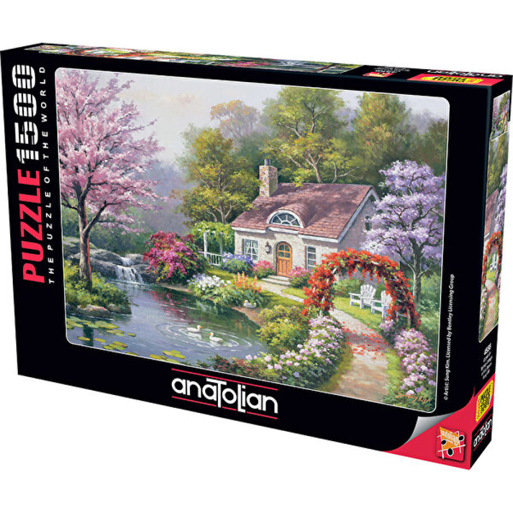 Anatolian 1500 Parçalık Puzzle / Çiçekli Ev - Kod 4556 Puzzle & Aksesuarları Fiyatı