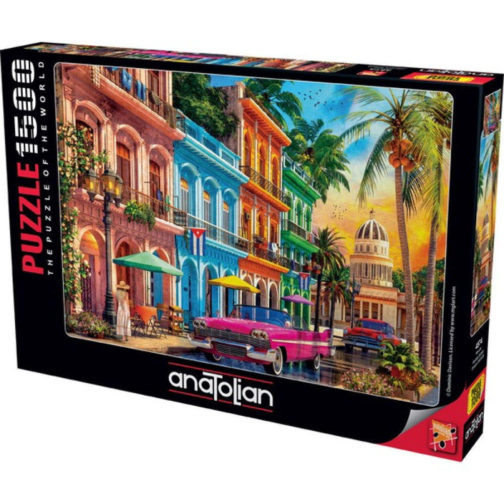 Anatolian 1500 Parçalık Puzzle / Havana - Kod 4574 Puzzle & Aksesuarları Fiyatı