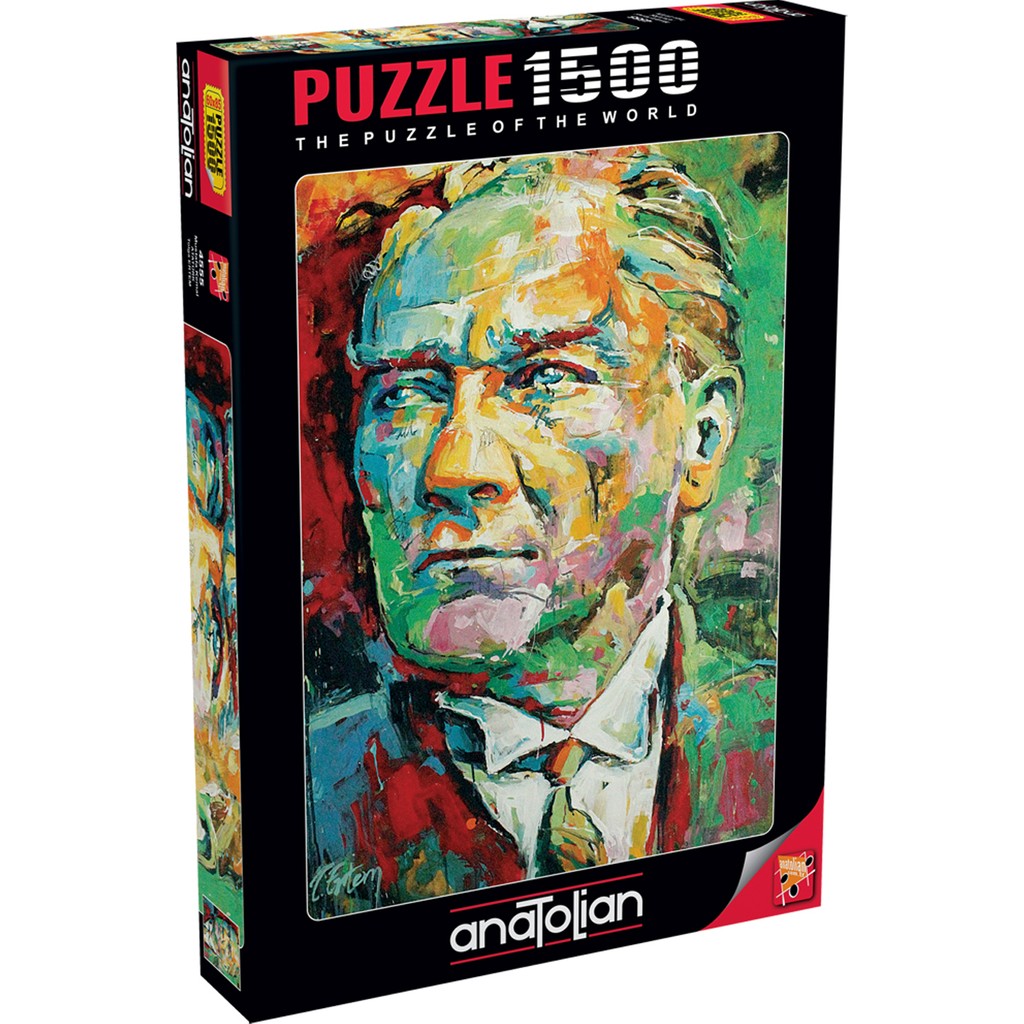 Anatolian 1500 Parçalık Puzzle Mustafa Kemal ATATÜRK 60x85 cm Eğlenceli Zihin Geliştirici Anne Bebek Oyuncak Fiyatı