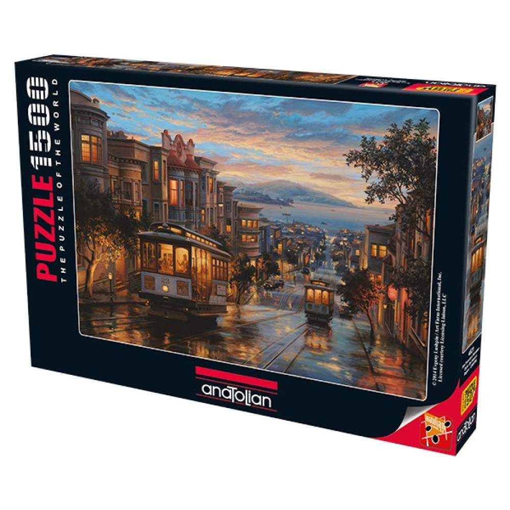 Anatolian 1500 Parçalık Puzzle / San Francisco Sokakları - Kod 4531 - Standart Puzzle & Aksesuarları Fiyatı