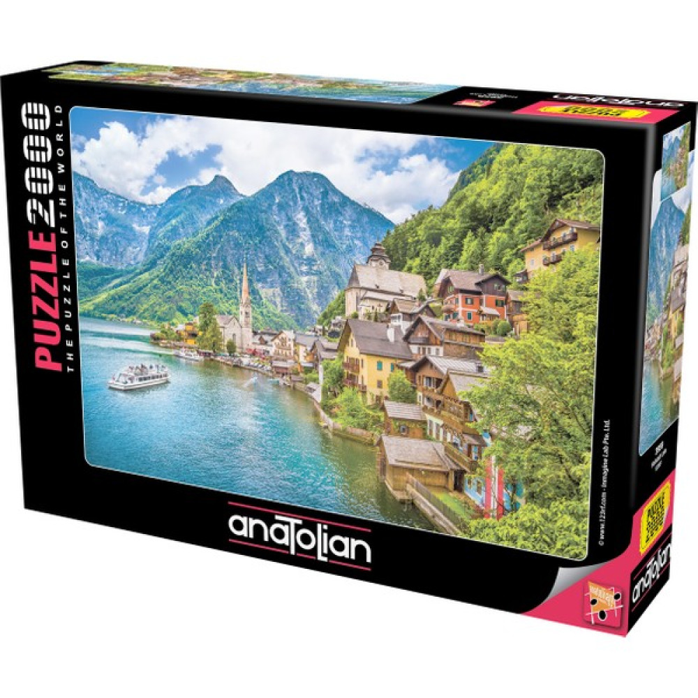Anatolian 2000 Parçalık Puzzle / Hallstatt Lake - Kod 3959 Puzzle & Aksesuarları Fiyatı