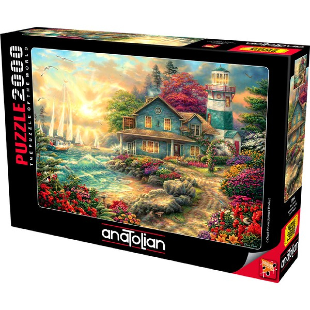 Anatolian 2000 Parçalık Puzzle / Mavi Konak - Kod 3964 Puzzle & Aksesuarları Fiyatı