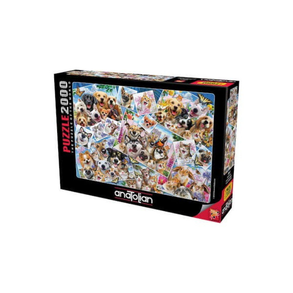 Anatolian 2000 Parçalık Puzzle / Selfie Kolaj - Kod 3947 Puzzle & Aksesuarları Fiyatı
