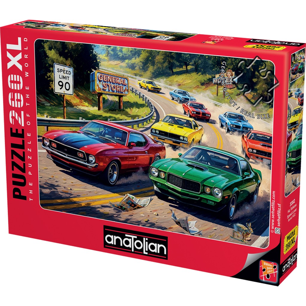 Anatolian 260 Parça Xl Puzzle - Hız Tutkusu 3352 Evcil Hayvan Ürünleri Fiyatı