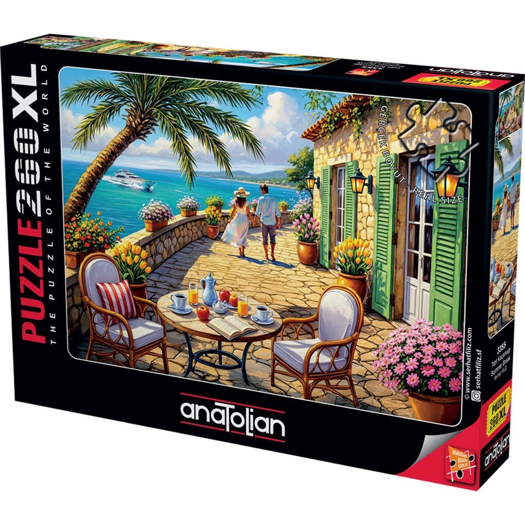 Anatolian 260 Parça Xl Puzzle - Tatil Kaçamağı 3355 Anne Bebek Oyuncak Fiyatı