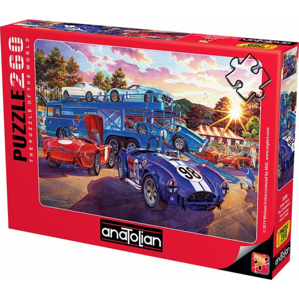 Anatolian 260 Parçalık Puzzle / Araba Yarışı - Kod 3330 Eğitici Oyuncak Fiyatı
