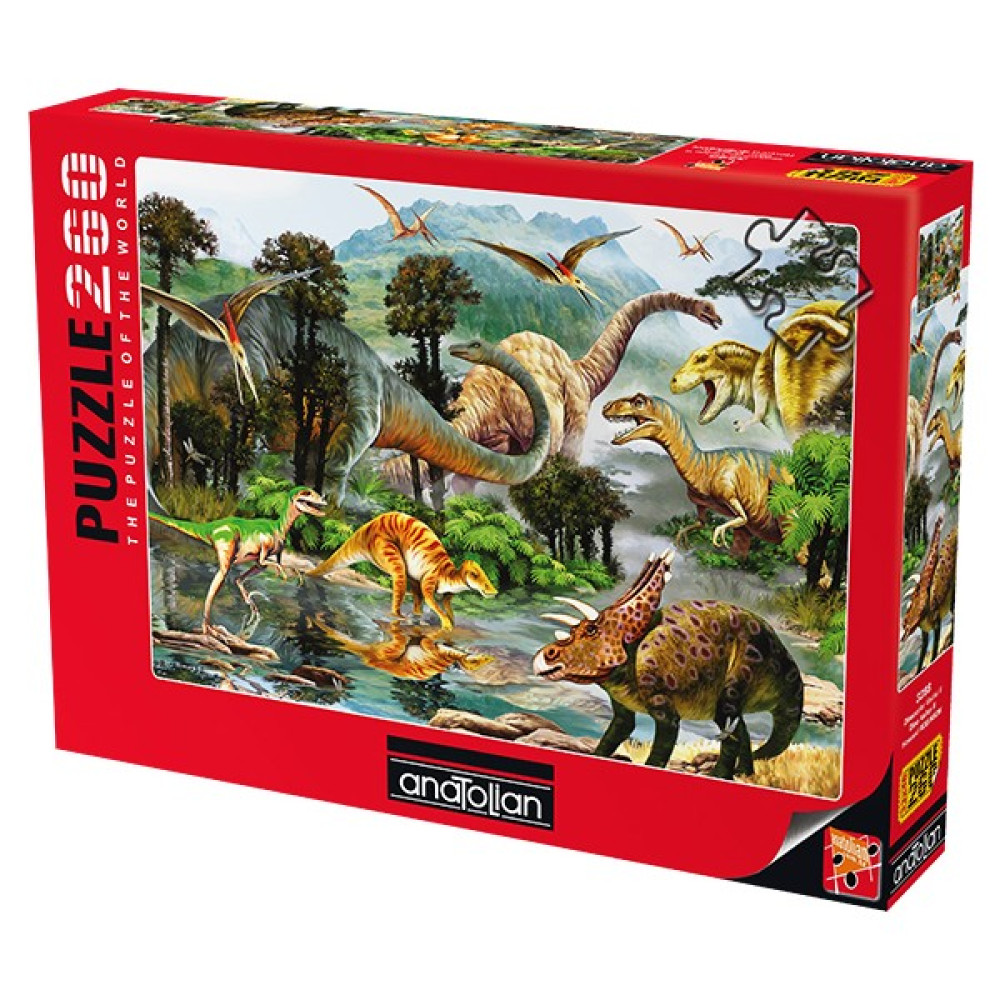 Anatolian 260 Parçalık Puzzle / Dinozorlar Vadisi II - Kod 3288 Eğitici Oyuncak Fiyatı