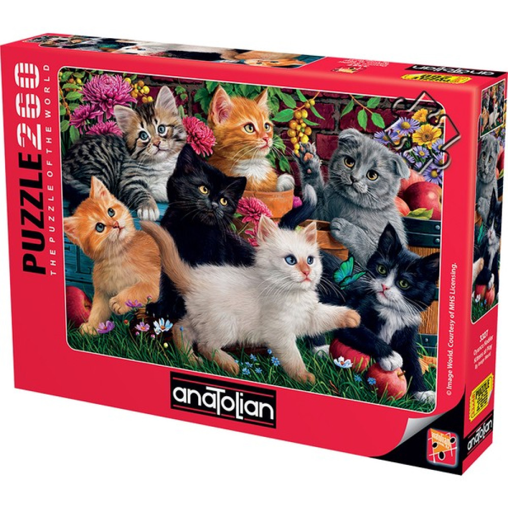 Anatolian 260 Parçalık Puzzle / Oyuncu Kediler - Kod 3327 Eğitici Oyuncak Fiyatı