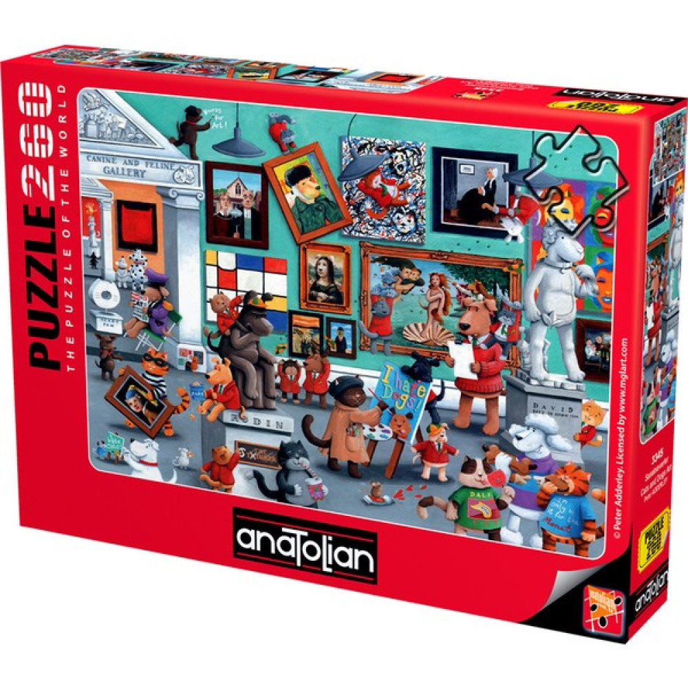 Anatolian 260 Parçalık Puzzle / Sanatseverler - Kod 3345 Puzzle & Aksesuarları Fiyatı