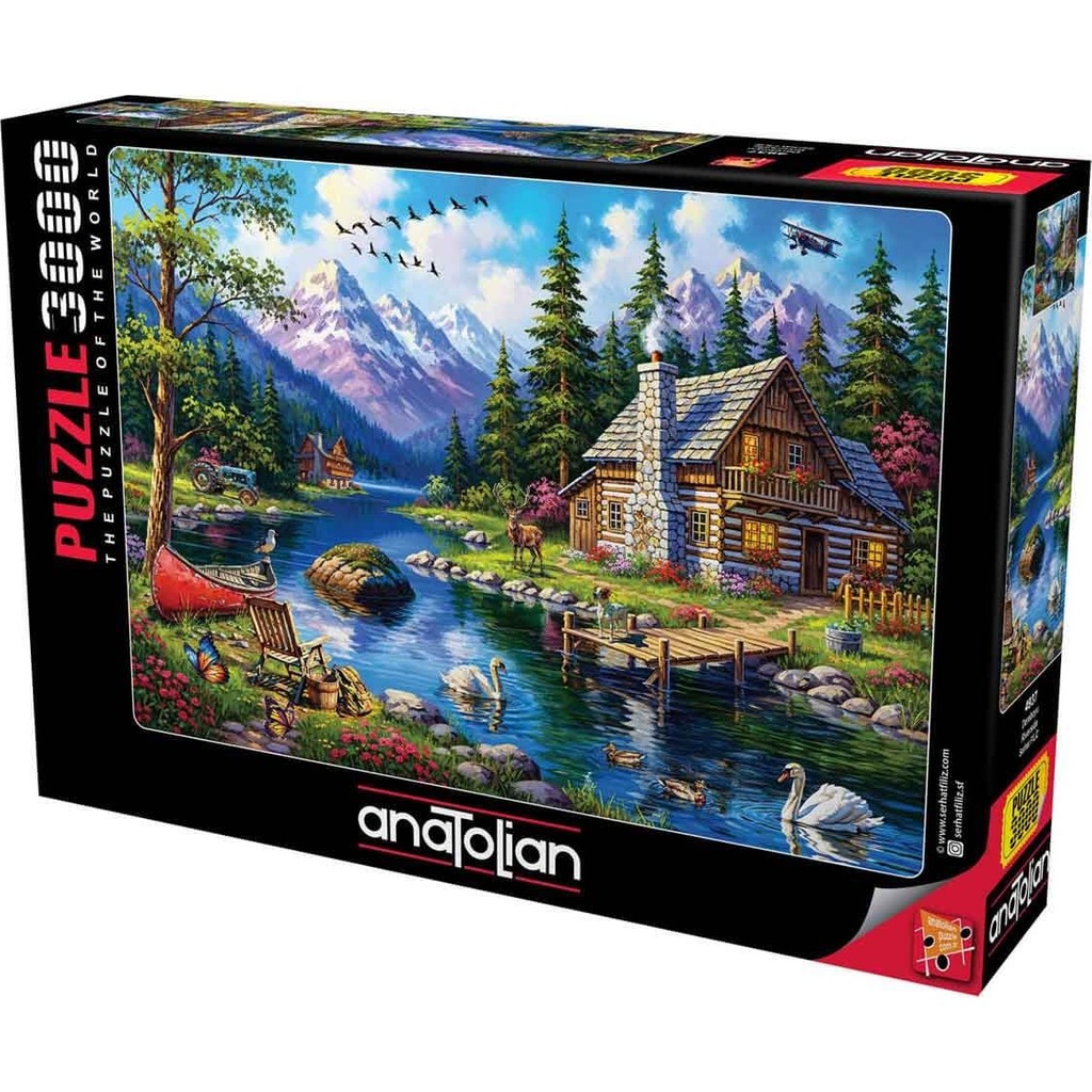 Anatolian 3000 Parça Puzzle: Dereboyu Anne Bebek Oyuncak Fiyatı
