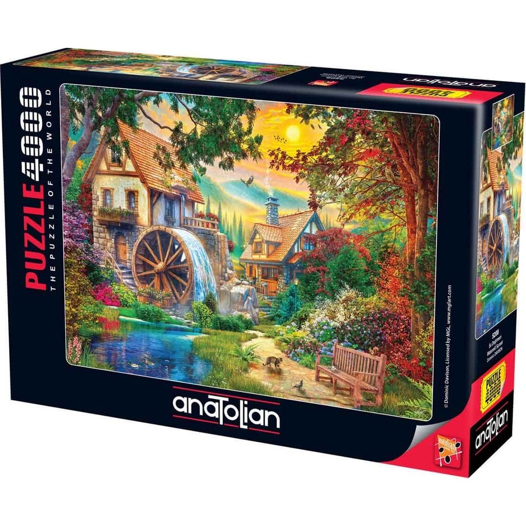 Anatolian 4000 Parça Puzzle: Su Değirmeni Anne Bebek Oyuncak Fiyatı