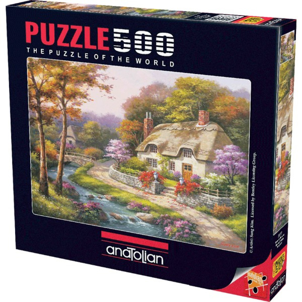 Anatolian 500 Parçalık Puzzle / Konakta İlkbahar - Kod 3577 - Standart Puzzle & Aksesuarları Fiyatı