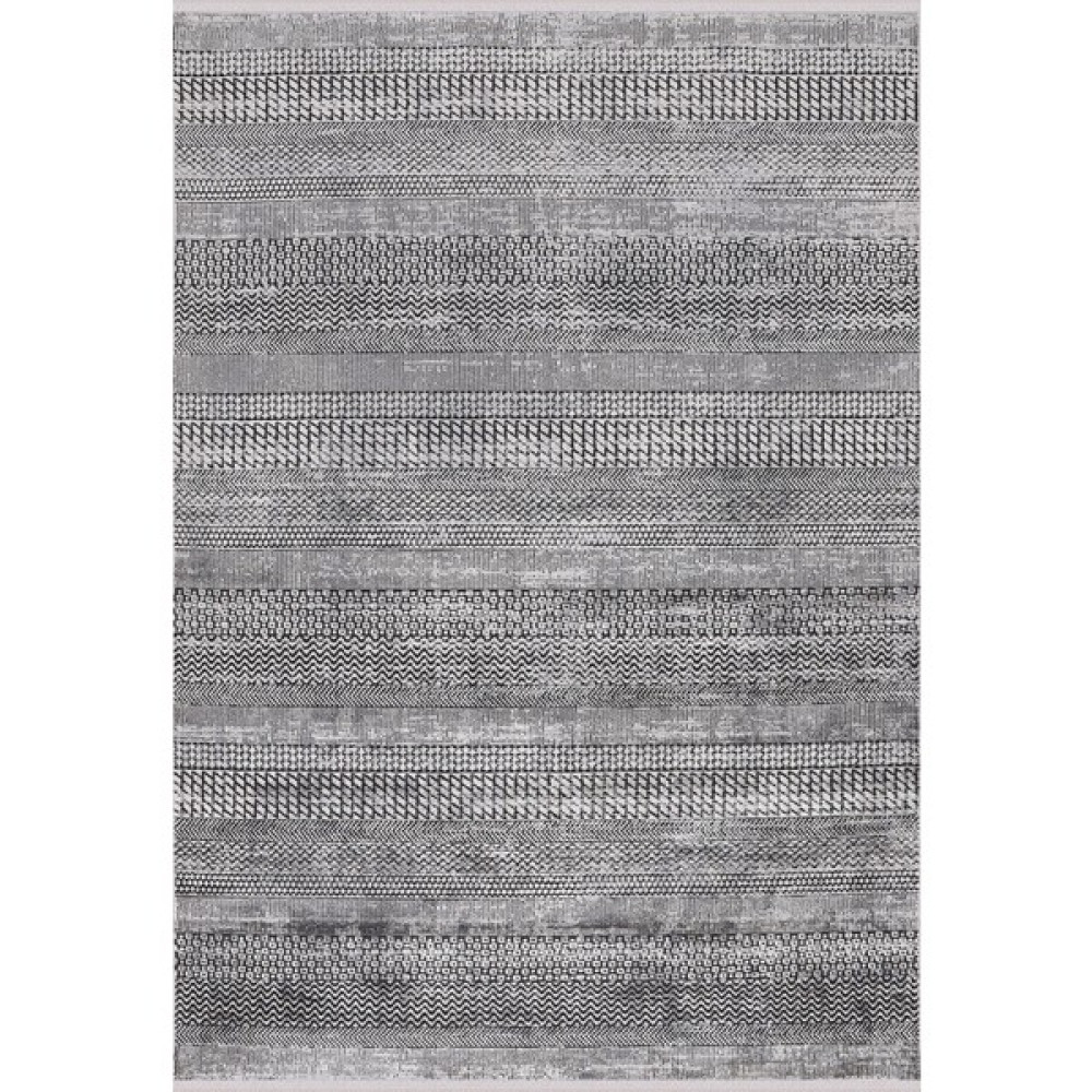 Anatolian Carpet Store Rolex 6121D Krem-K.gri Makine Halısı - Krem - 80 x 150 cm Salon Halısı Fiyatı