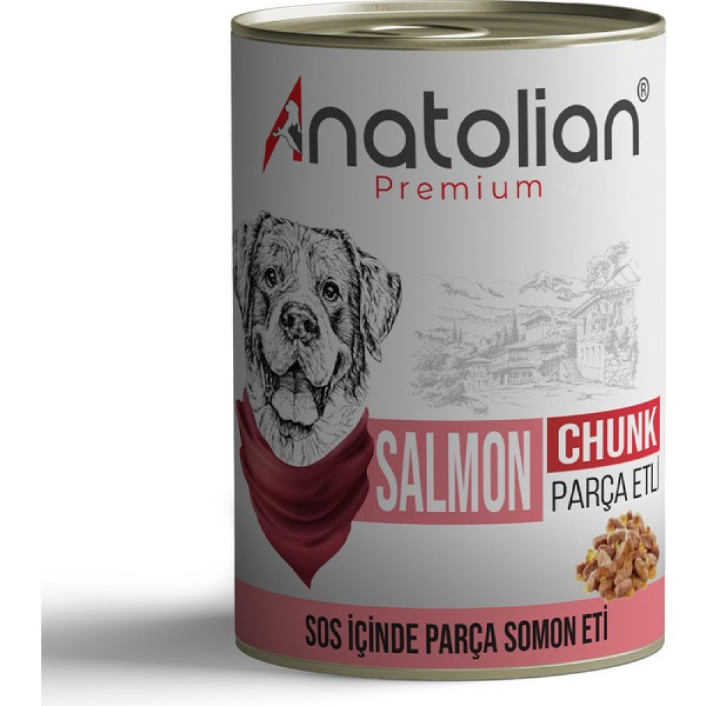 Anatolian Premium Adult Salmon Somonlu Parça Etli Yetişkin Köpek Konservesi 400 gr Evcil Hayvan Ürünleri Fiyatı
