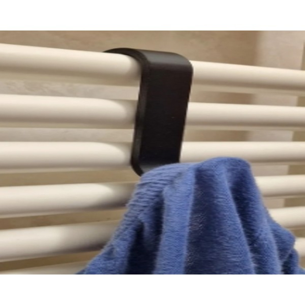 Anatolyizm Uzun Siyah 2li Havlupan Banyo Askılık Fiyatı