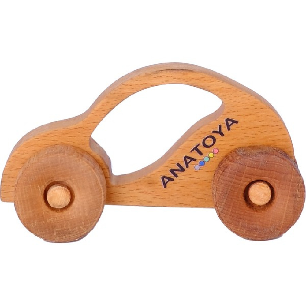 Anatoya Ahşap Iki Boyutlu Oyuncak Araba - Anatoya - Naturel Ahşap Oto Boyaları Fiyatı