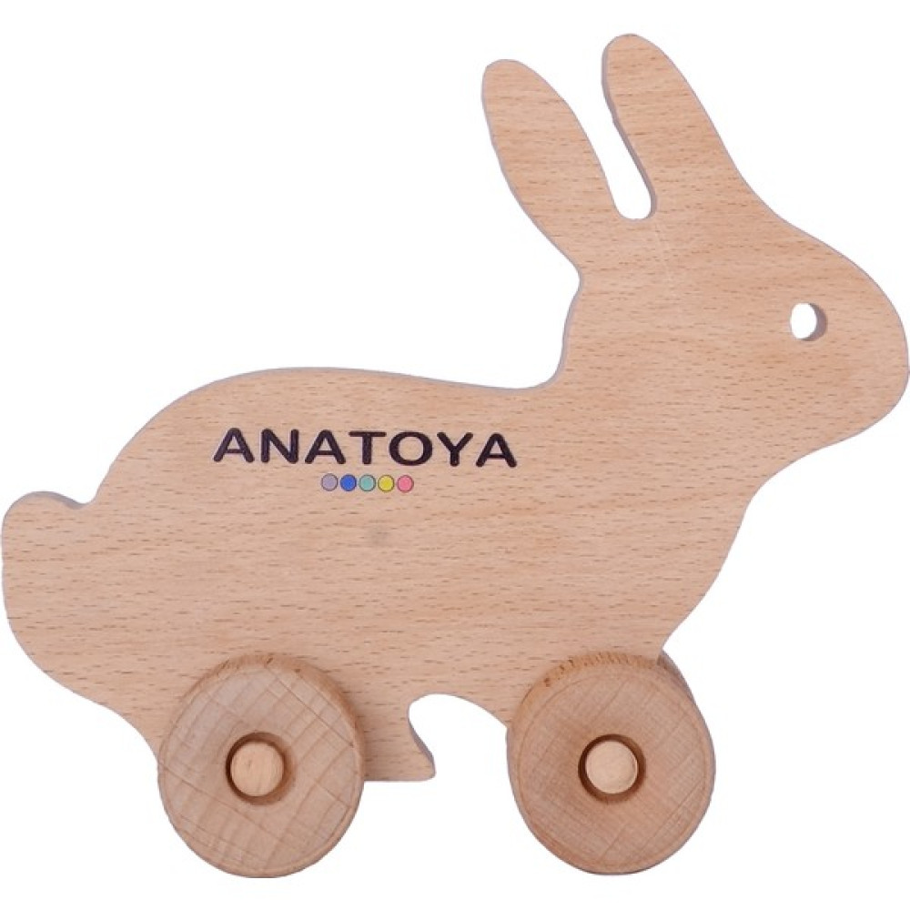 Anatoya Ahşap Iki Boyutlu Oyuncak Tavşan - Anatoya - Naturel Ahşap Oto Boyaları Fiyatı