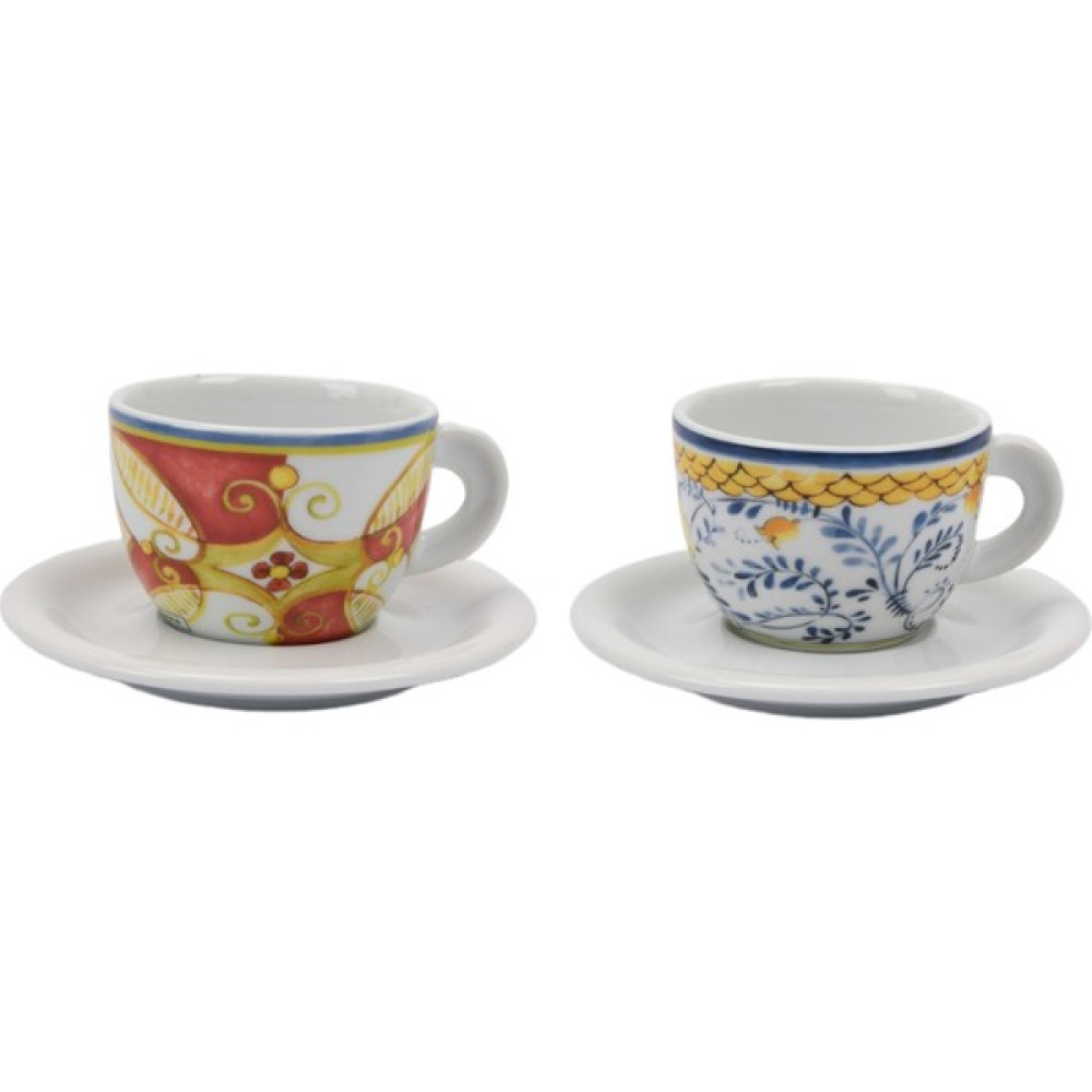ANCAP Edex Capriccio Italiano İki Kişilik Cappuccino Fincan ve Tabak Takımı - 180 ml - 4 Parça - Renkli Oto Boyaları Fiyatı