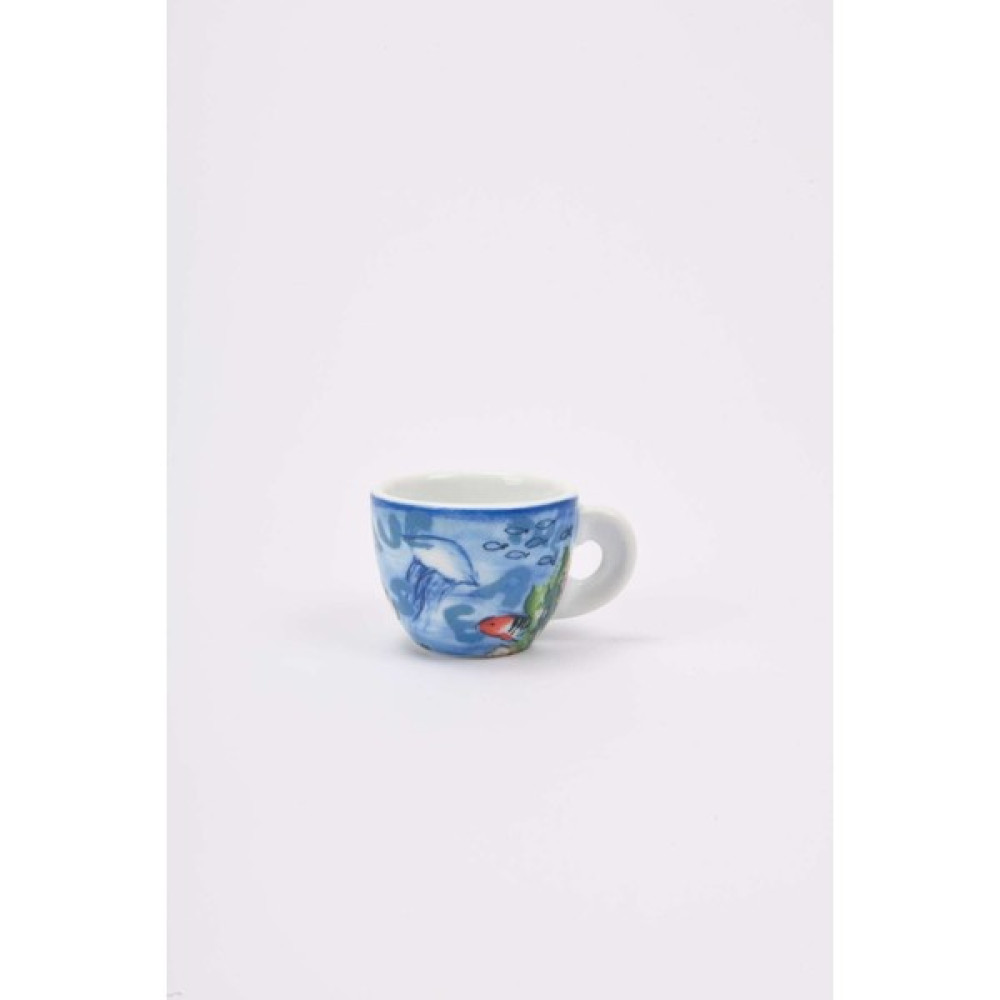 Ancap Edex ’’ın Our Hands’’ Porselen Espresso Fincan ve Tabak Takımı - 60 ml (2,11 Oz) - Deniz Mavisi Oto Boyaları Fiyatı