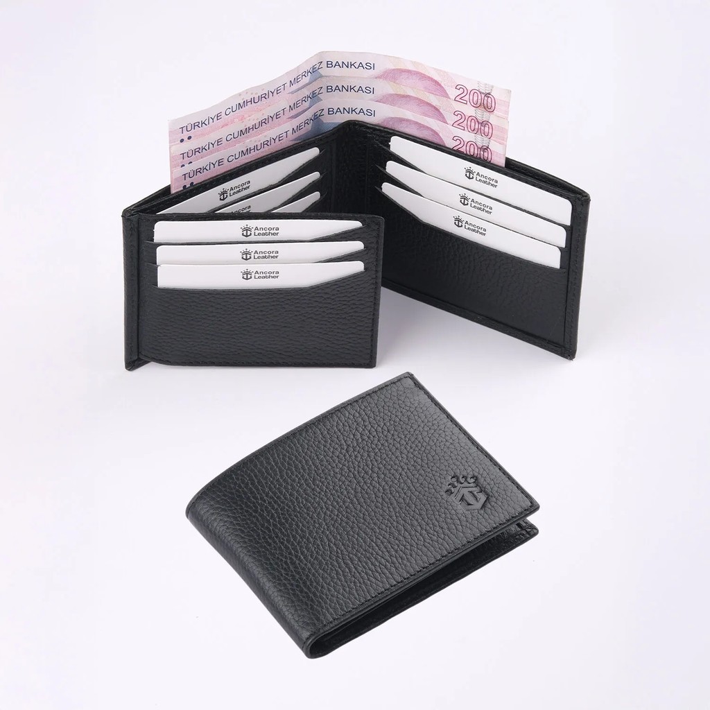 Ancora Leather Hakiki Deri Erkek CÜZDAN-26500-SIYAH Diğer Fiyatı