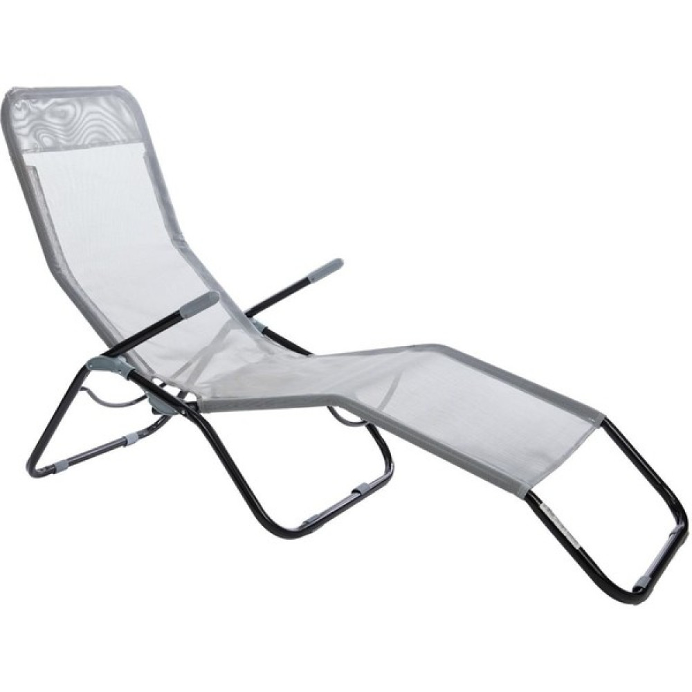 AND OUTDOOR Andoutdoor Tumbona Katlanır Şezlong-Gri - Gri Şezlong Fiyatı