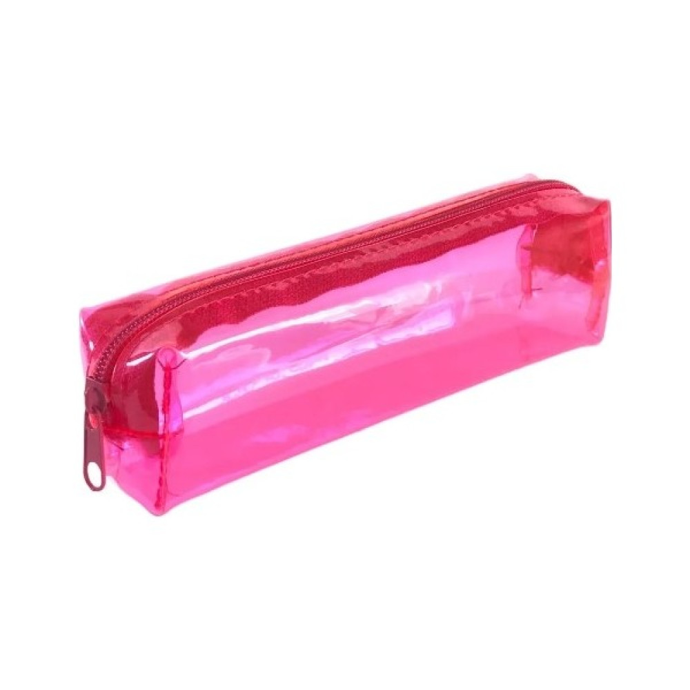 Andante Şeffaf Tek Gözlü Kaliteli Kalemlik - Kalem Kutu Kullanışlı Şeffaf Kalemlik 6 Renk Çeşidi - Pembe Kalemlik (Kalem Kutusu) Fiyatı