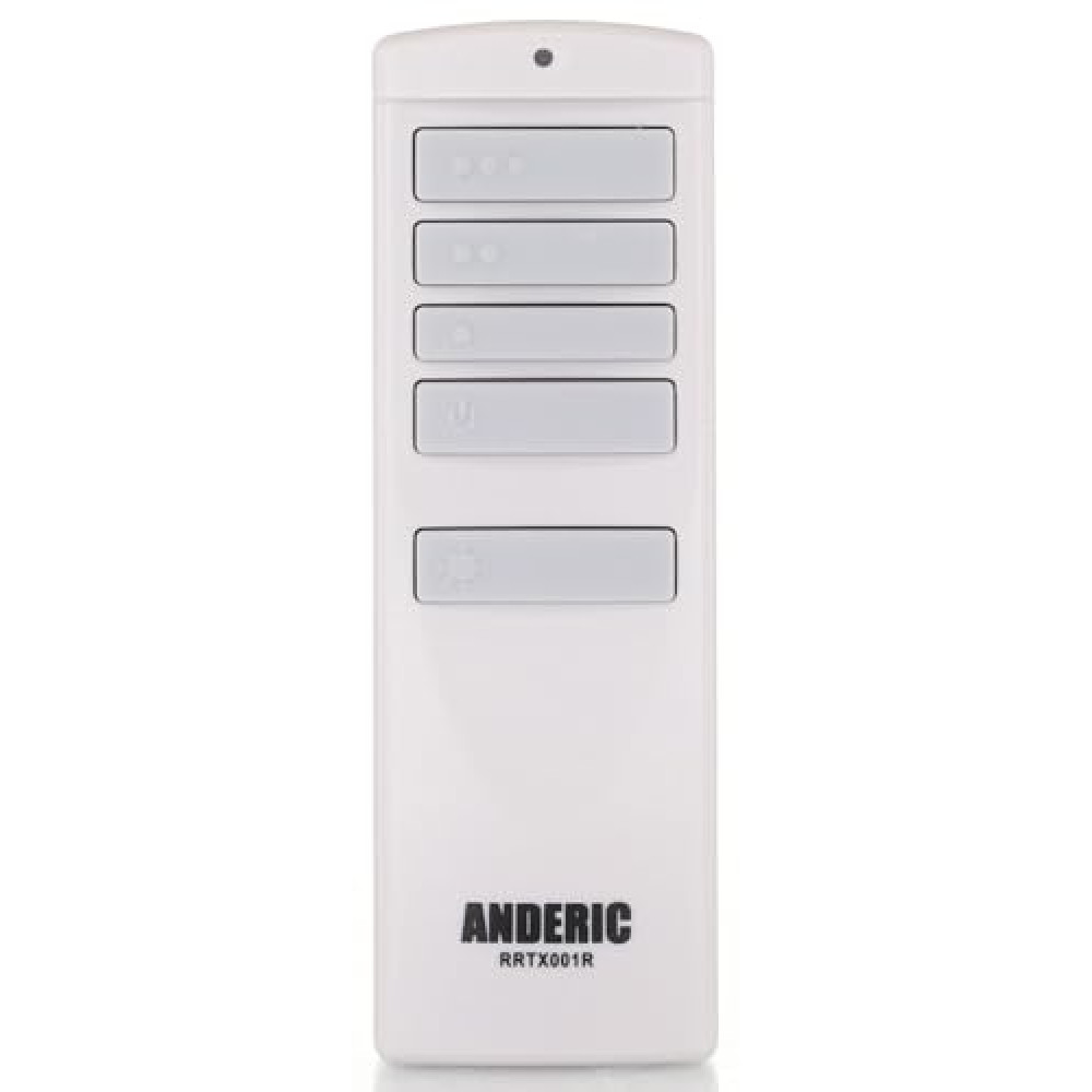Anderic RRTX001R for A25-TX001-R1 and A25-TX005-R Ceiling Fan Handheld Remote Control - Fit for Harbor Breeze Ceiling Fans That Require The TX005R or TX001R1 Remotes Only- RRTX001R