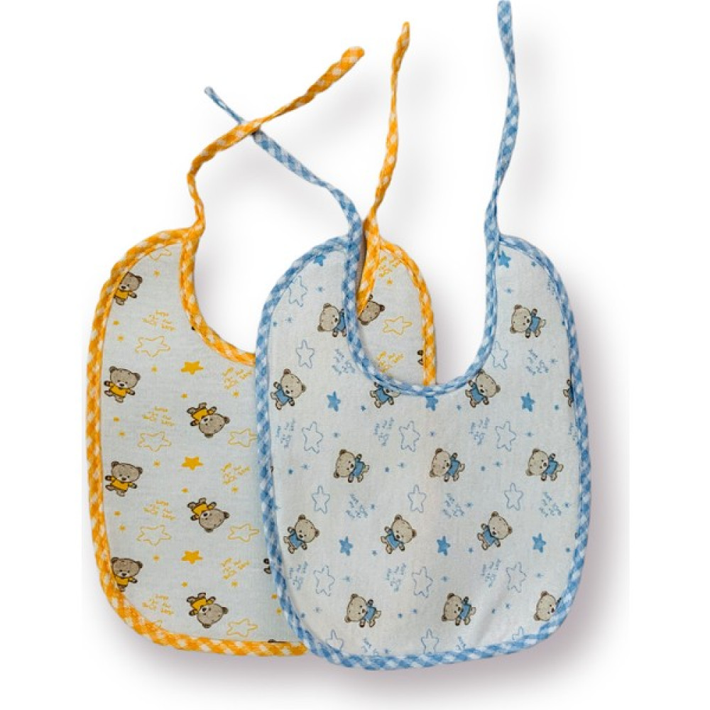 Andifli 2'li Arkası Muşambalı Su Geçirmez Bebek Mama Önlüğü (0-24 Ay 15X20 Cm) - 0 - 2 Yaş - Renkli Oto Boyaları Fiyatı