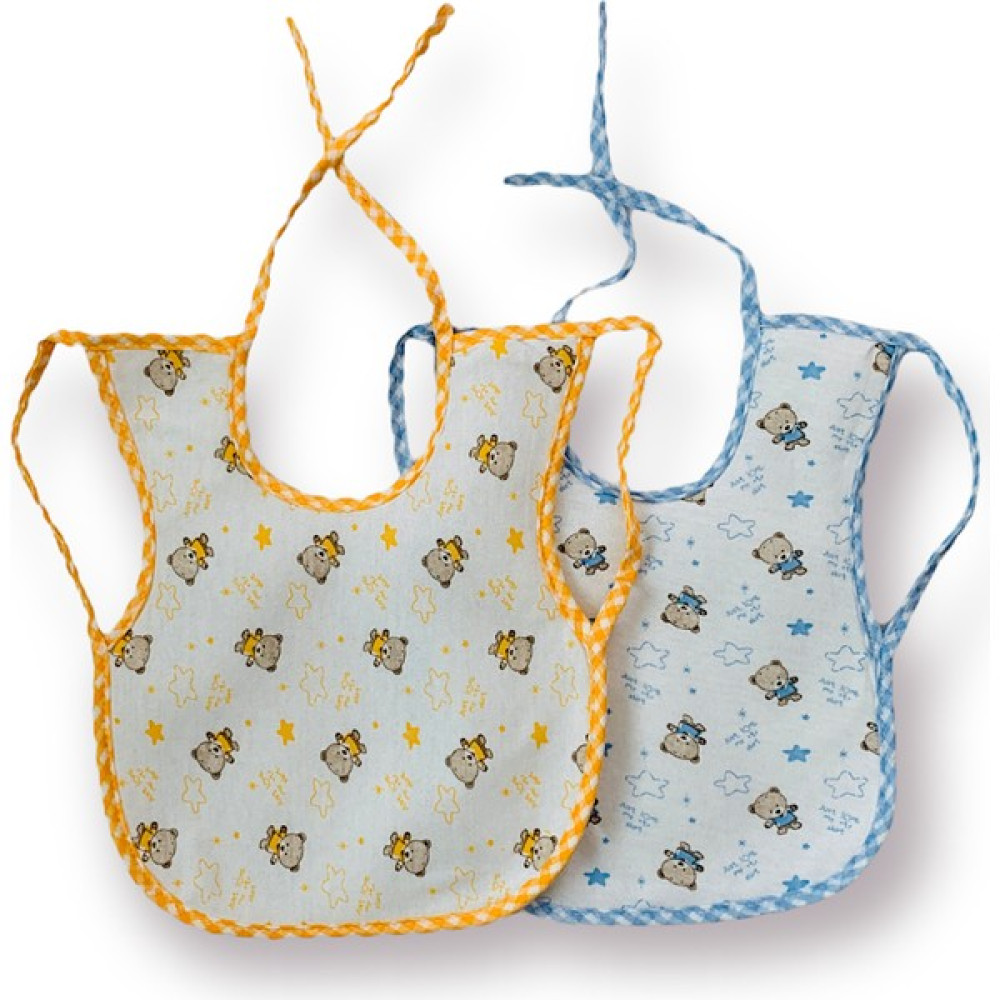 Andifli 2'li Ayıcık Desenli Arkası Muşambalı Kol Geçirmeli Bebek Mama Önlüğü 0-24 Ay (21X35 Cm) - 0 - 3 Yaş - Gri - Lacivert Oto Boyaları Fiyatı