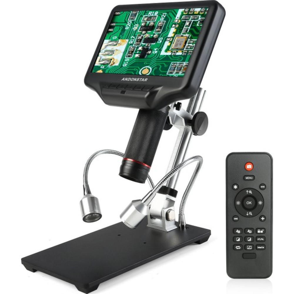 Andonstar AD407 3D HDMI Dijital Mikroskop 7 Inç LCD Ekran Smd Elektronik Tamir Cihazı Mikroskop Fiyatı