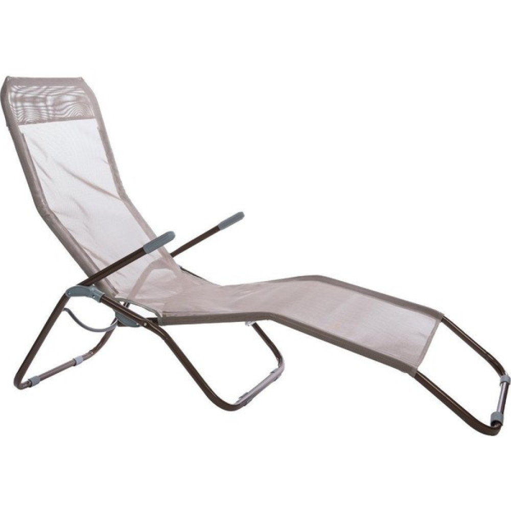 Andoutdoor Tumbona Katlanır Şezlong-Kahverengi - Kahverengi Şezlong Fiyatı