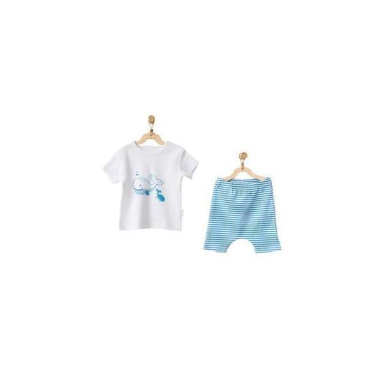 Andywawa AC21559 2 li White Cute Whale Bebek Takım Bebek Giysi Takım Fiyatı