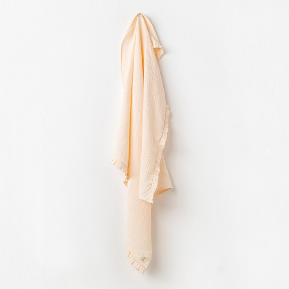 Andywawa Kız Bebek Battaniye Blanket 95X85 Muslin Pretty Flowers AC24677 - Gri Oto Boyaları Fiyatı