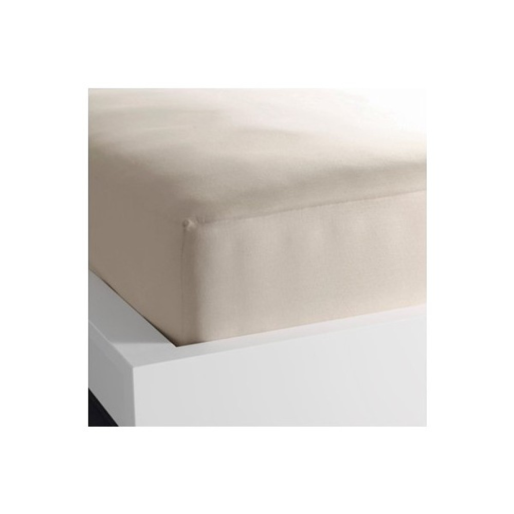 Anemons Tek Kişilik Penye Lastikli Çarşaf - Bej - 100 x 200 cm Çarşaf Fiyatı