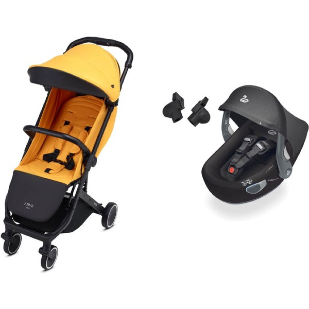 Anex® Air-X Travel Set - Hardal-Kabin Boy Bebek Arabası - Sarı Bebek Arabası-Puset Aksesuarları Fiyatı