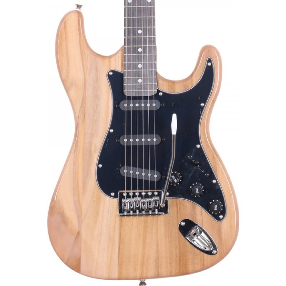 Angel AEG111-N Naturel Elektro Gitar Elektro Gitarlar Fiyatı