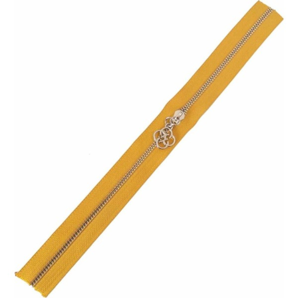 Angel Çanta Akssesuar Başlıklı Fermuar 40 cm Gümüş Metal Hardal Sarı - 1 Oyun & Hobi Fiyatı