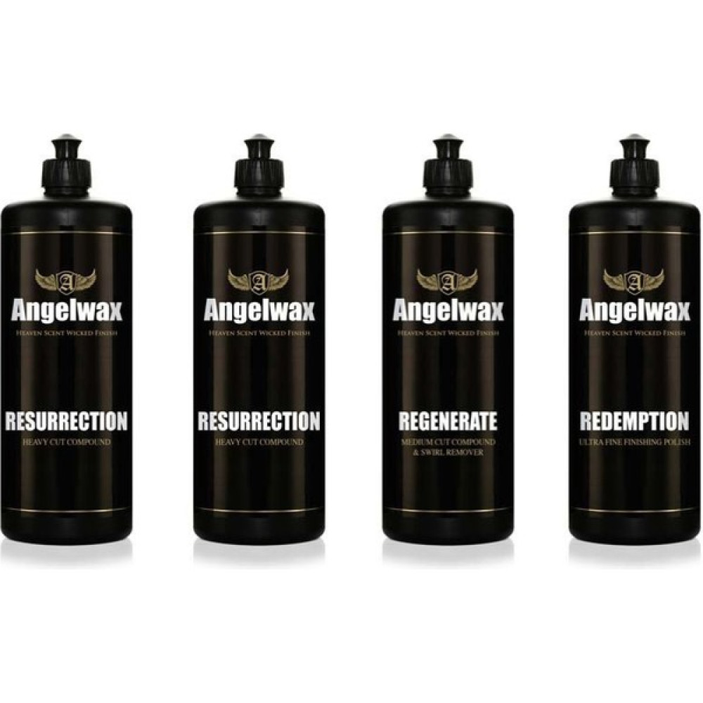 Angelwax Stand Hediyeli Premium Pasta Seti 500ML. Oto Çizik Giderici Fiyatı