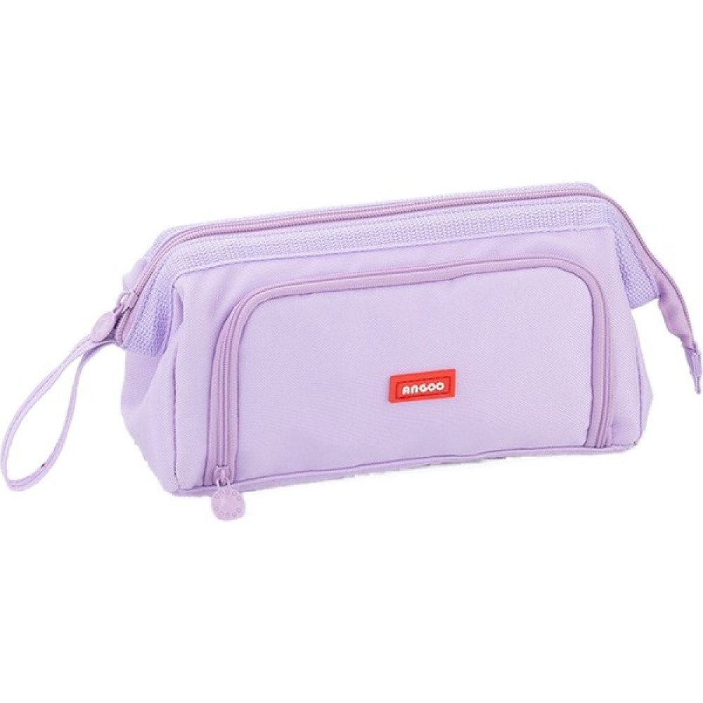 Angoo Çok Fonksiyonlu Çift Katmanlı Kalem Kutusu (Yurt Dışından) - Purple Kalemlik (Kalem Kutusu) Fiyatı