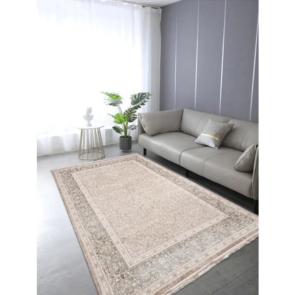 Angora Aqua A726C Modern Halı - 120 x 180 cm - Krem Salon Halısı Fiyatı