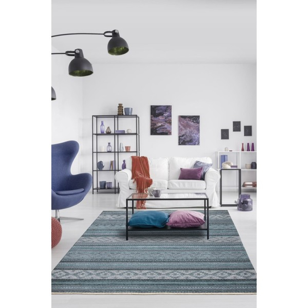 Angora Home Angorahome Vega Dekoratif Yeni Nesil Kilim4034 100 x 200 Dikdörtgen - Renkli - 100 x 200 cm Kilim Fiyatı