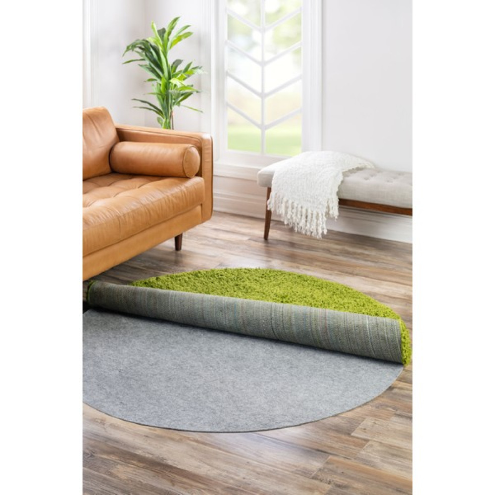 Angora Home Halı Altı Yalıtım Keçesi 150 x 150 Yuvarlak - Gri - 150 x 150 cm Salon Halısı Fiyatı