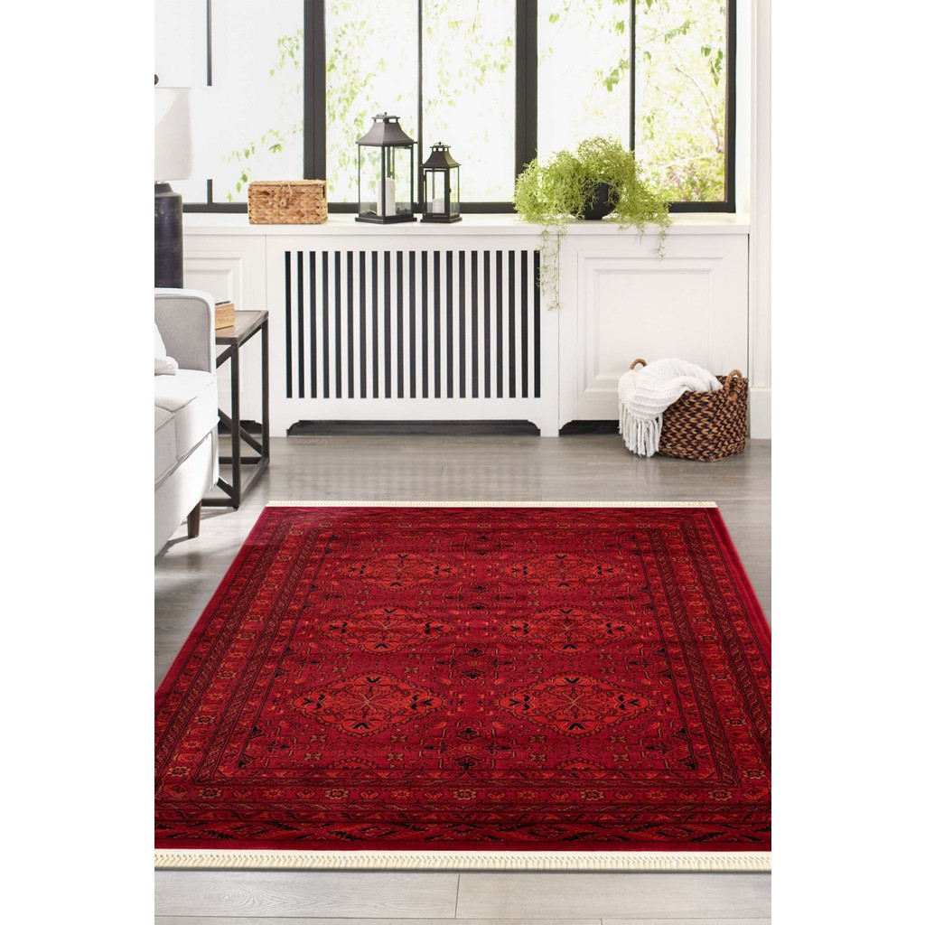 Angora Home Persian Dokuma Makine Halısı BK1005 275 x 365 Dikdörtgen - Kırmızı - 275 x 365 cm SSD / Solid State Drive Fiyatı