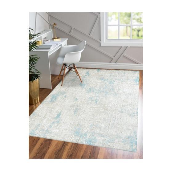 Angora Massimo 8547M 200x290 Turkuaz Salon Halısı