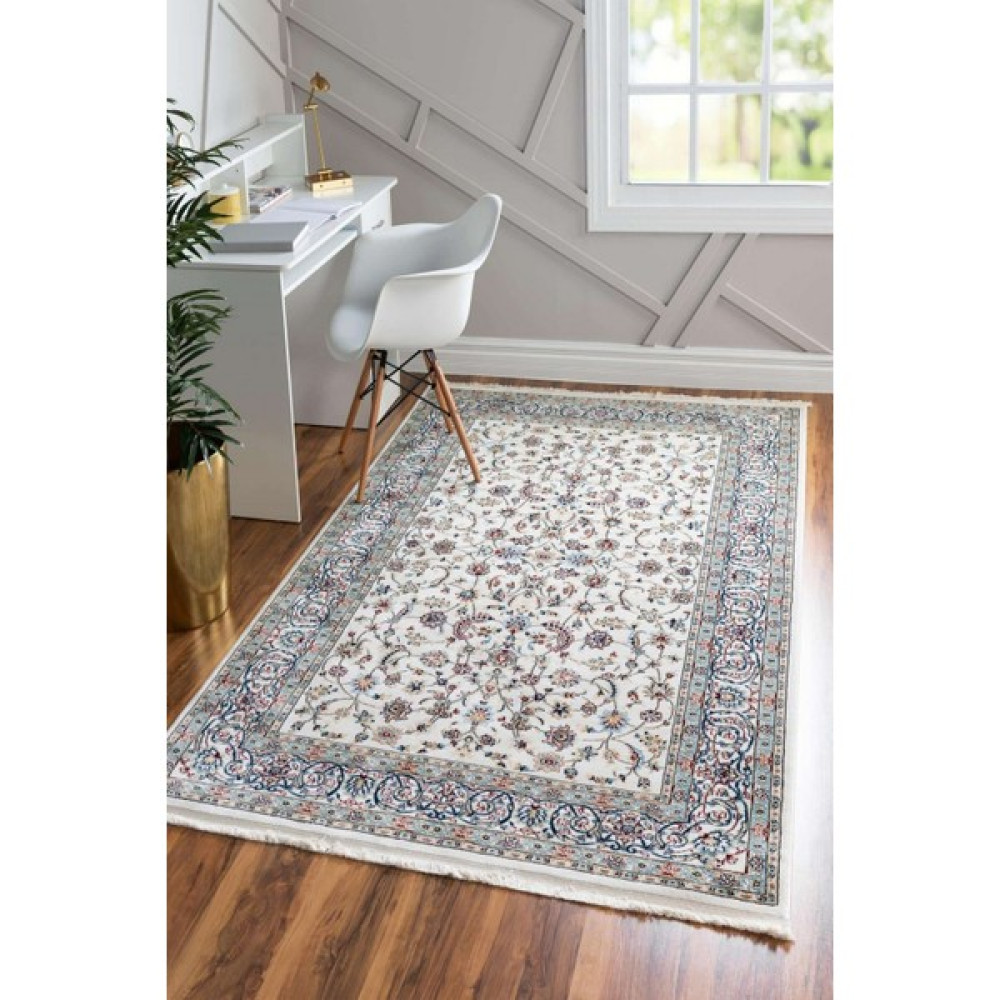 Angorahome Ethnic Makine Halısı 1544FL 180 x 270 Dikdörtgen 3184604 - Açık Bej - 180 x 270 cm Salon Halısı Fiyatı