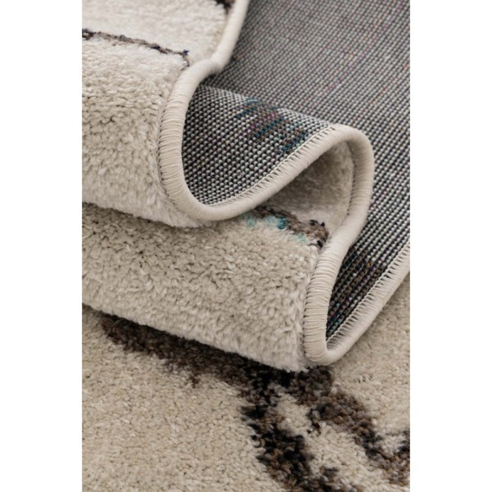 Angorahome Spring Koleksiyonu Dokuma Makine Halısı SP1009 120 x 120 Yuvarlak - 120 x 120 cm - Bej Salon Halısı Fiyatı