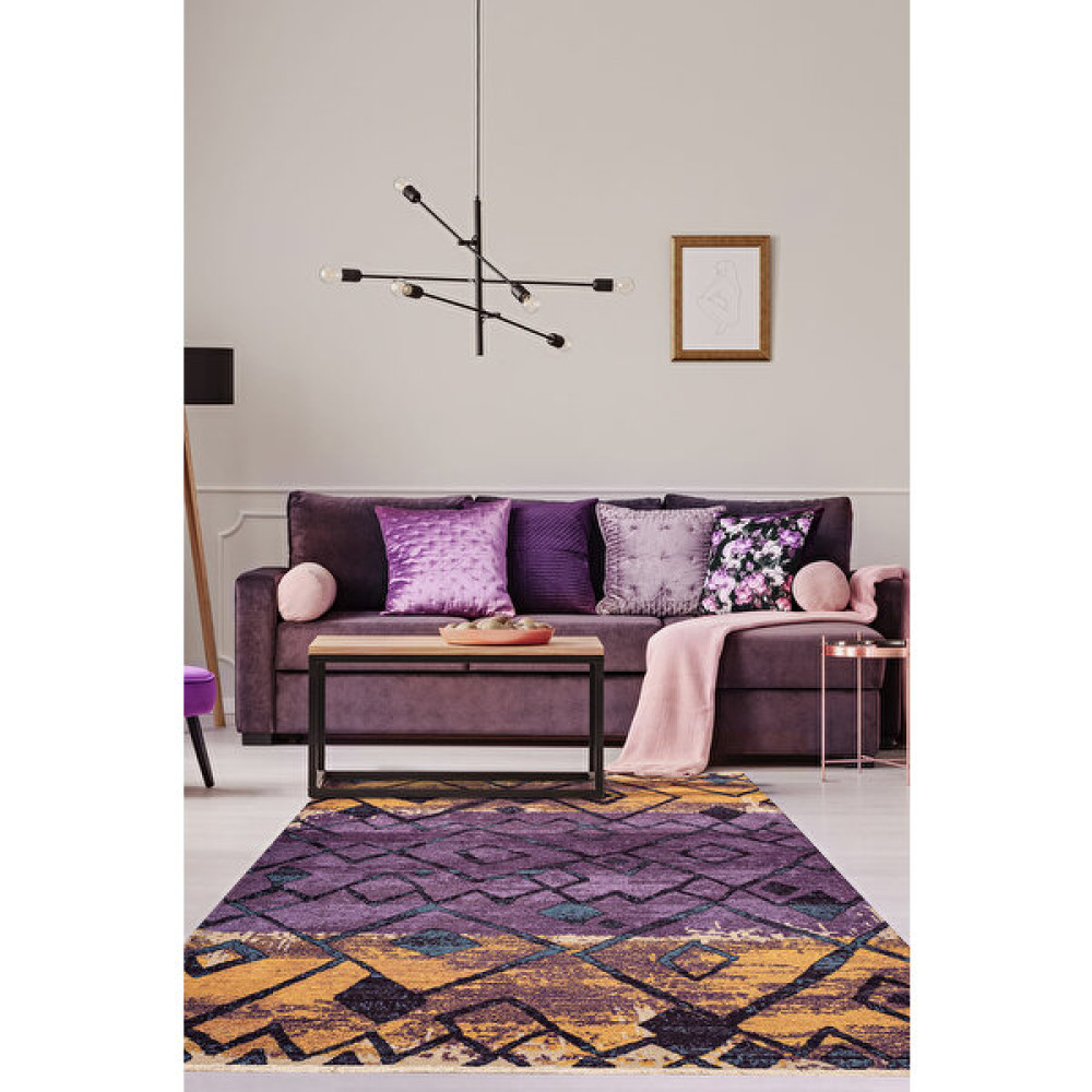 Angorahome Vega Dekoratif Yeni Nesil Kilim4061 100 x 200 Dikdörtgen - Renkli - 100 x 200 cm Kilim Fiyatı