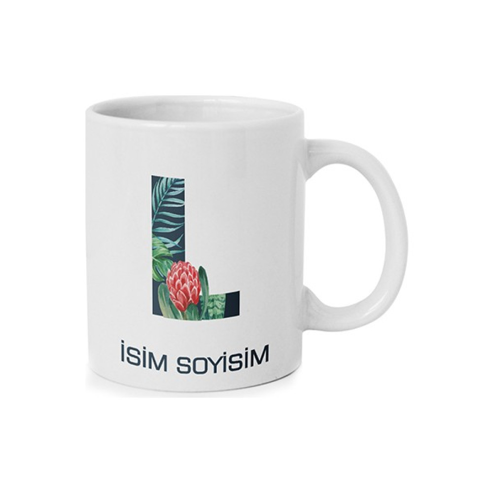 Anı Diyarı Kişiye Özel L Harfli Isim Yazılı Kupa Bardak Oto Boyaları Fiyatı