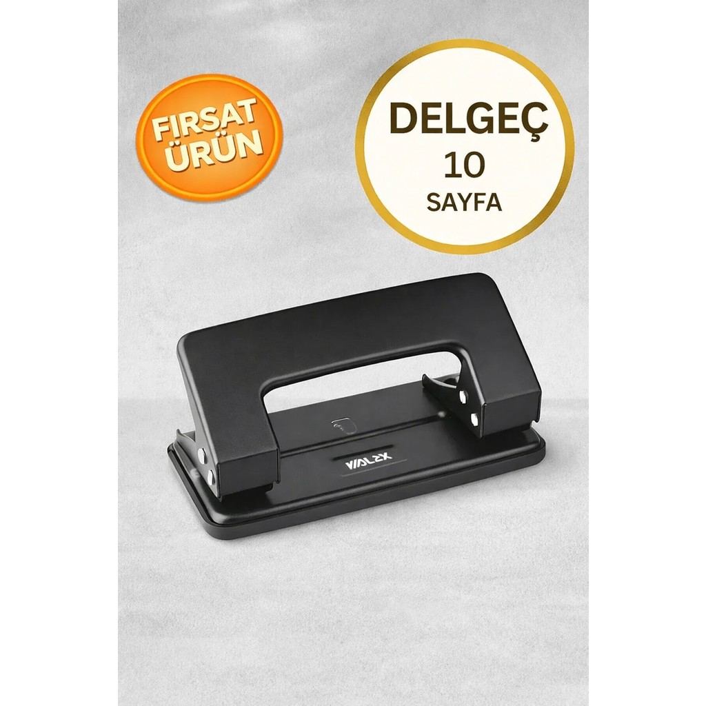 Anı Ofis Kırtasiye Ofis Delgeci – 10 Sayfa Delme Kapasitesi / Kapasiteli, Kaymaz Taban, Dayanıklı Gövde,ergonomik Delgeç Fiyatı